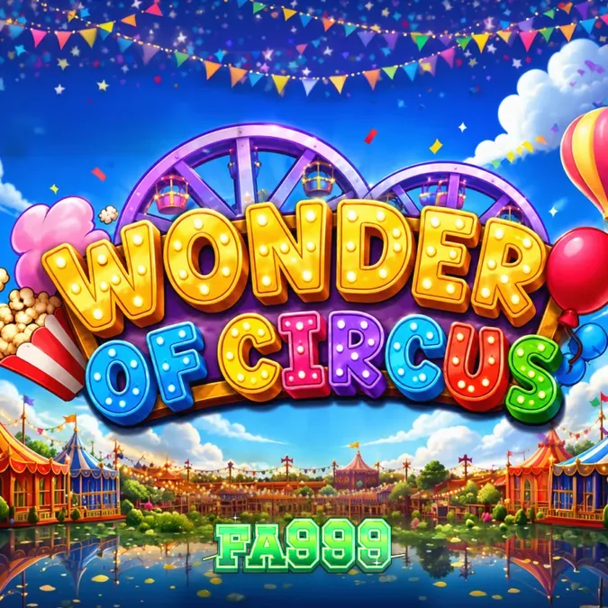 Wonder of Circus স্লট গেমের রঙিন সার্কাস থিম এবং লাকি হুইল ফিচার